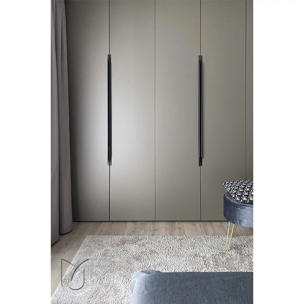 Kép 3/6 - TULIP Fogantyú Tende 32/146 fekete matt