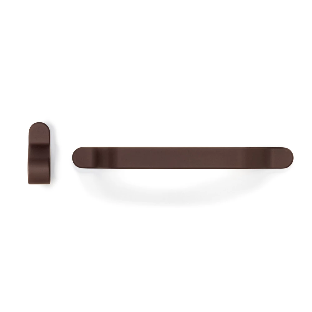 Kép 4/5 - Fogantyú  Viefe BELT  160mm, fém, kávé barna