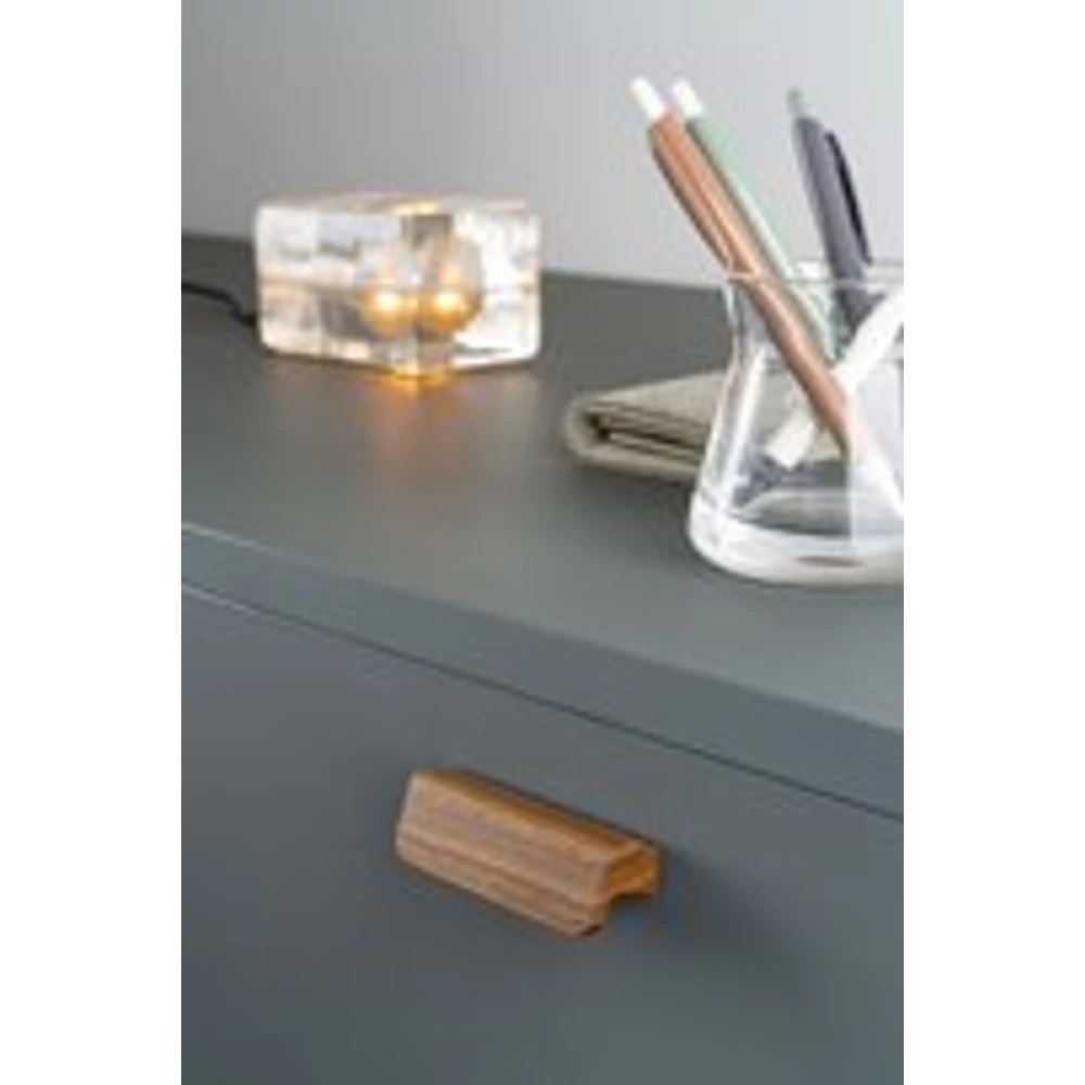 Kép 2/4 - Fogantyú  Viefe FLAPP   32mm, fa, dió