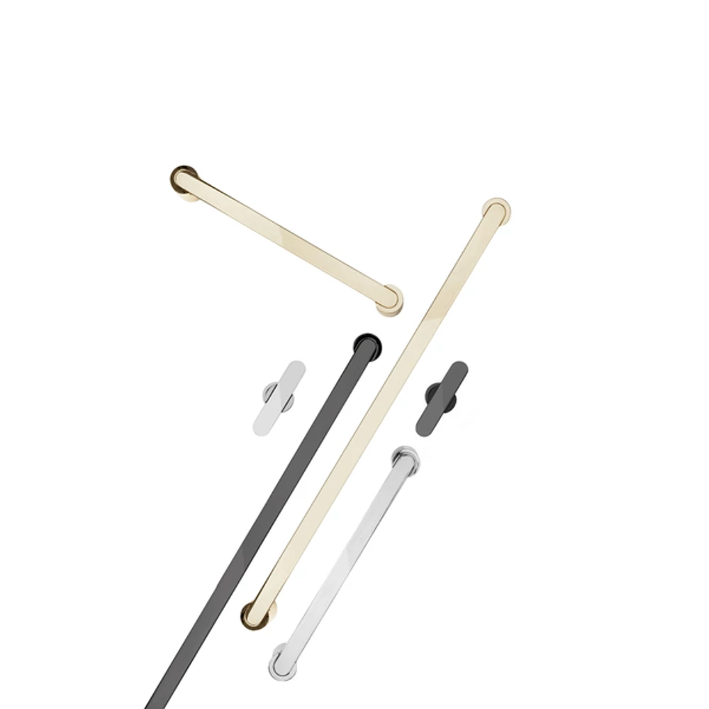 Kép 3/4 - Fogantyú  Viefe FUSION  320mm, alumínium, fényes nikkel