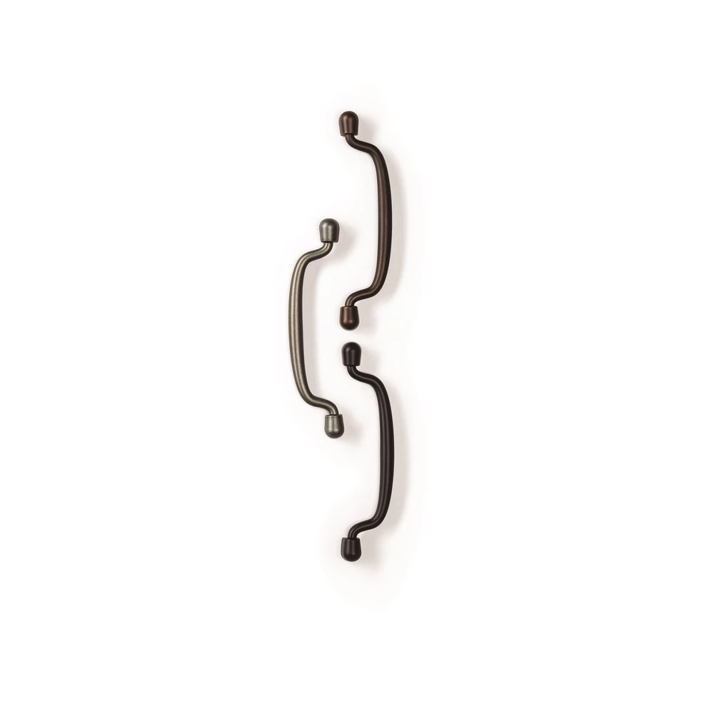 Kép 3/5 - Fogantyú  Viefe PENDANT 128mm, fém, antik sárgaréz