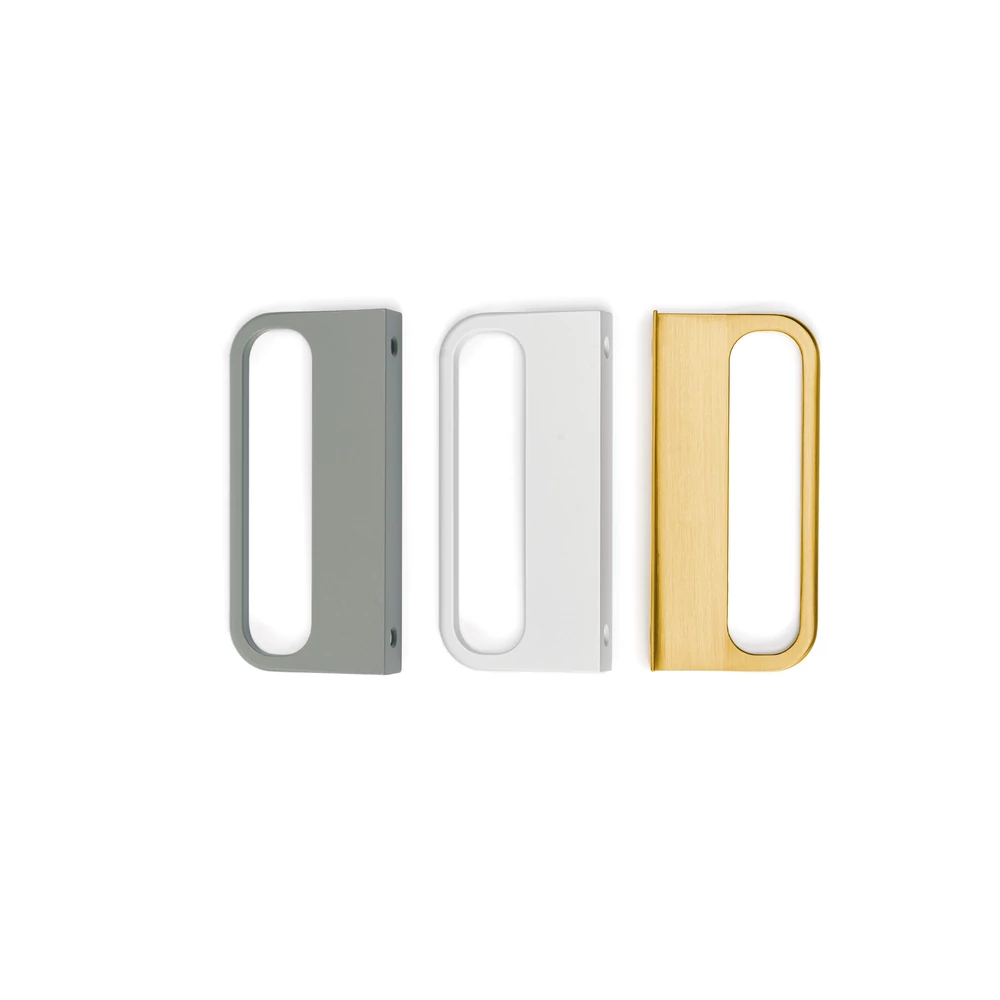 Kép 5/7 - Fogantyú  Viefe RIM   96mm, fém, csiszolt nikkel