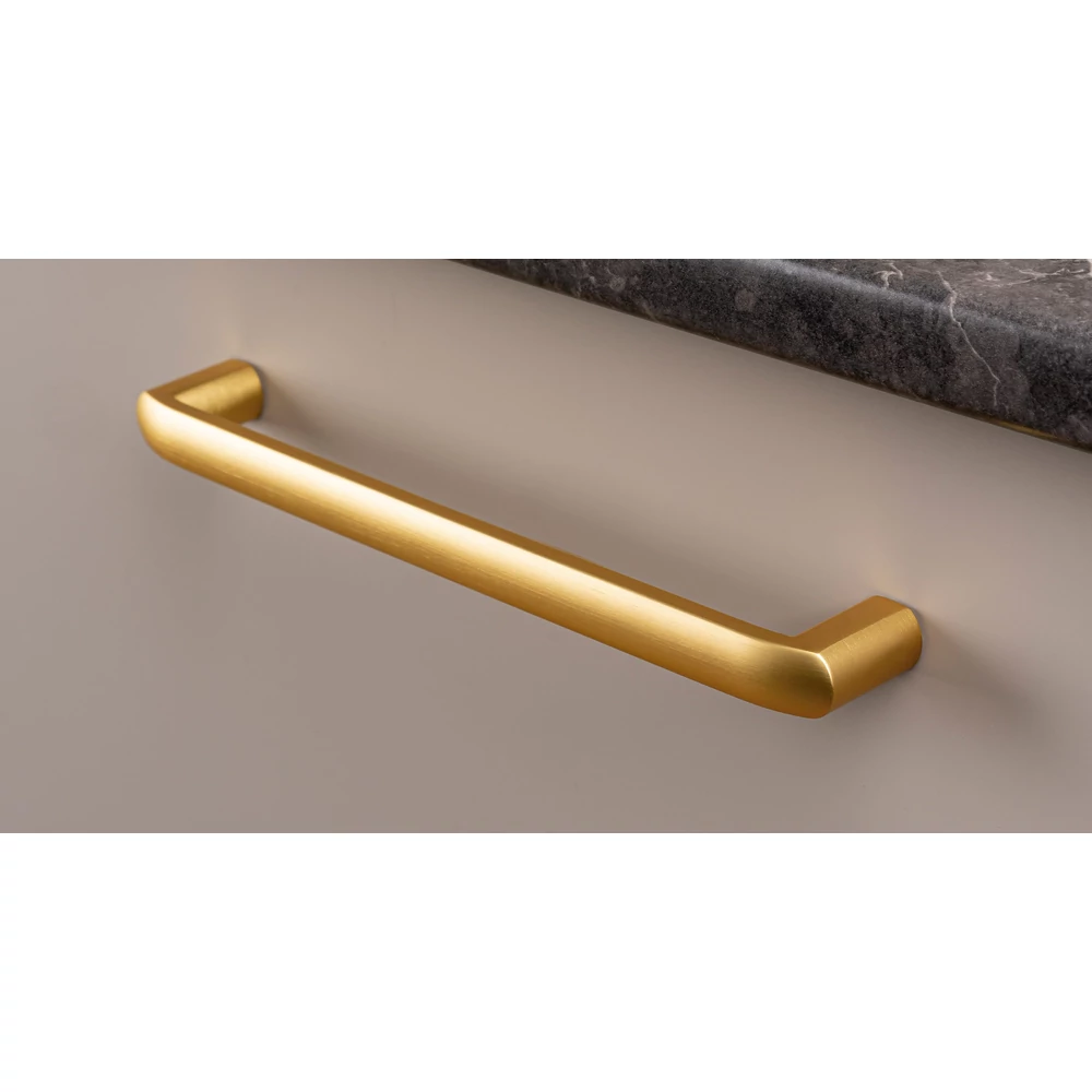 Kép 3/3 - Fogantyú  Viefe ROMA  160mm, fém, csiszolt arany