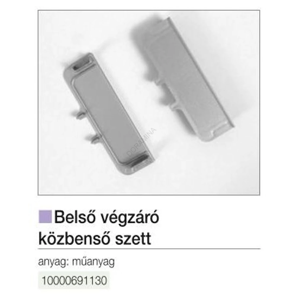 Kép 2/2 - GOLA PROFILRENDSZER BELSŐ VÉGZÁRÓ, KÖZBENSŐ SZETT JOBBOS-BALOS ALUMÍNIUM