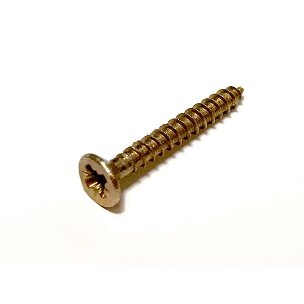Kép 2/3 - FACSAVAR REISSER 2,5x25mm ACÉL, SÁRGÍTOTT, TÖVIGMENETES 1000db/doboz