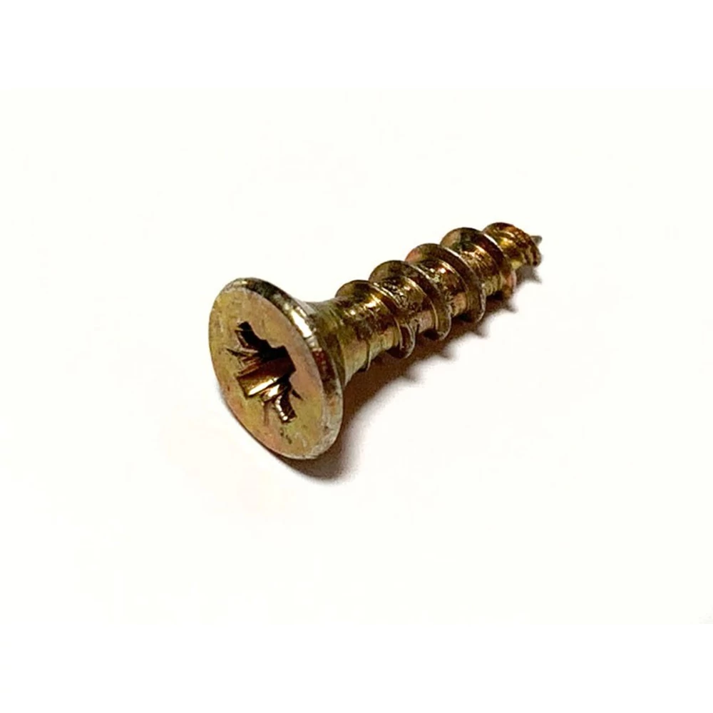 Kép 2/3 - FACSAVAR REISSER 3x12mm ACÉL, SÁRGÍTOTT, TÖVIGMENETES 1000db/doboz