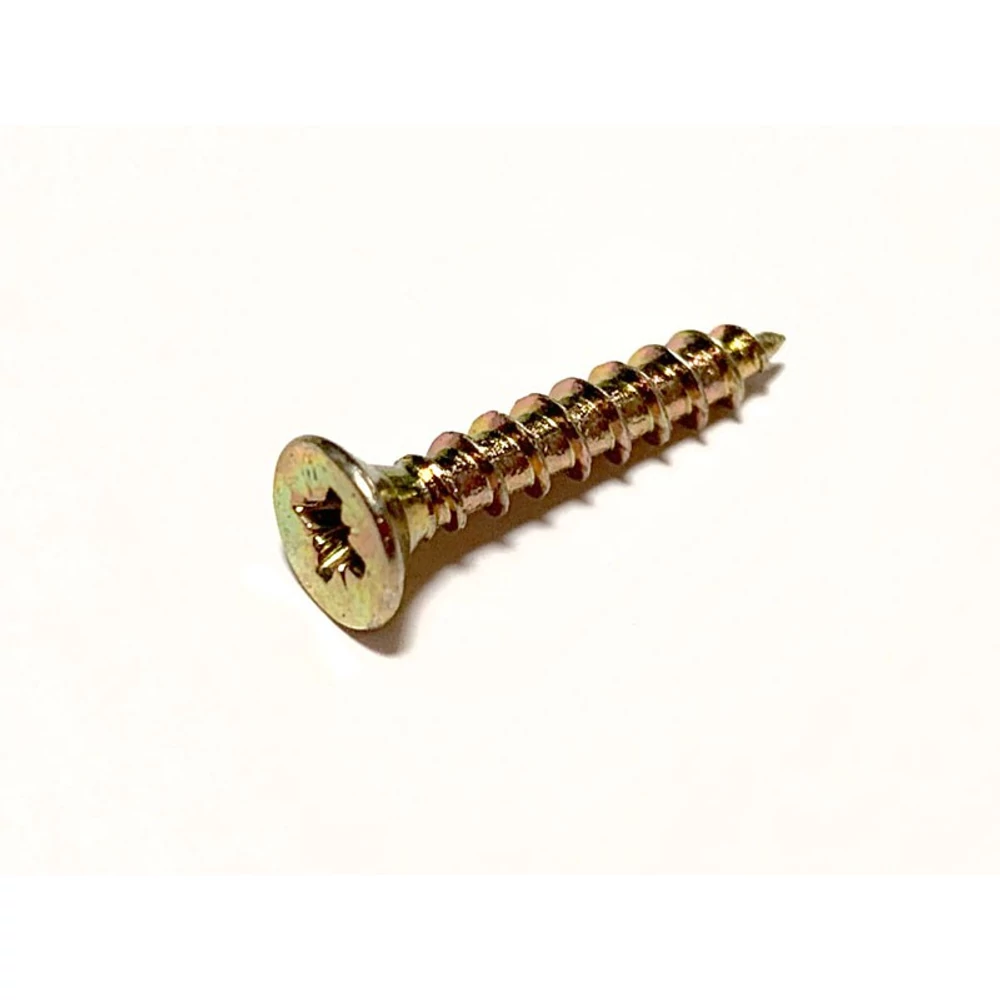 Kép 2/3 - FACSAVAR REISSER 3x18mm ACÉL, SÁRGÍTOTT, TÖVIGMENETES 1000db/doboz