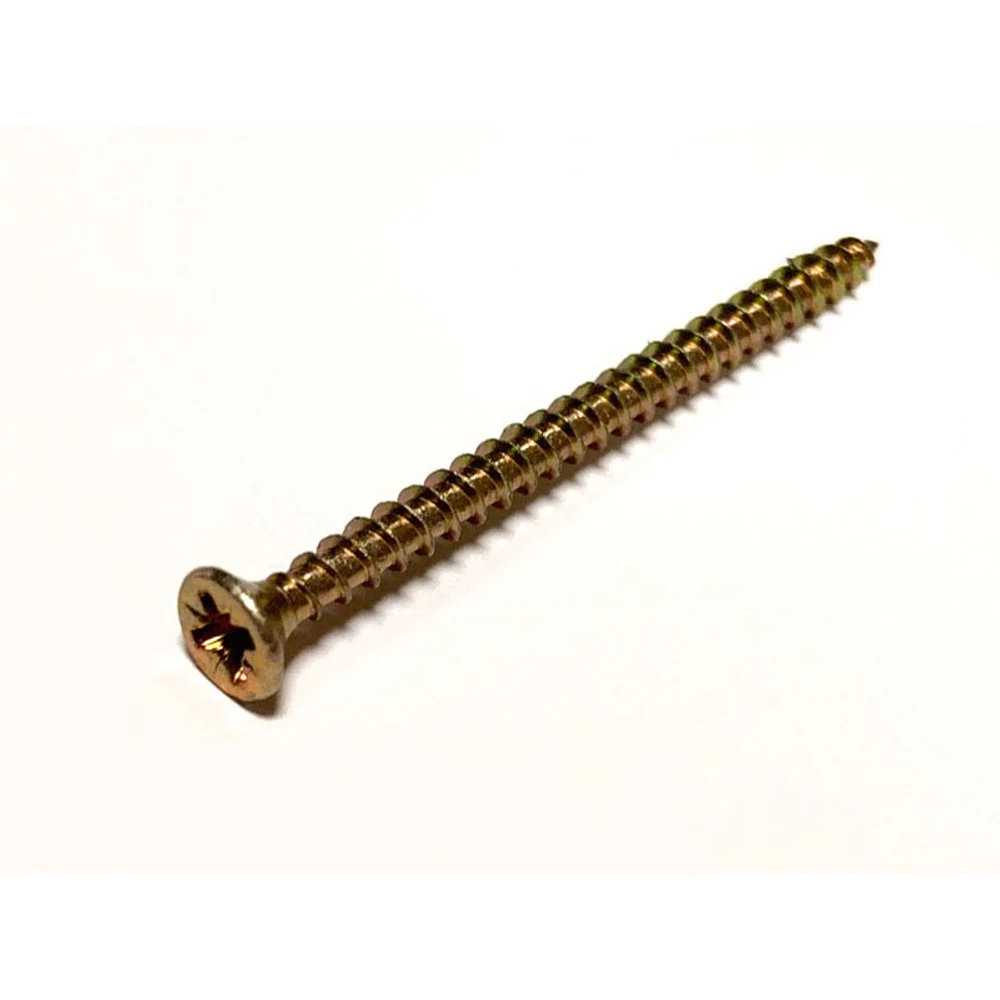Kép 2/3 - FACSAVAR REISSER 3,5x50mm ACÉL, SÁRGÍTOTT, TÖVIGMENETES 500db/doboz