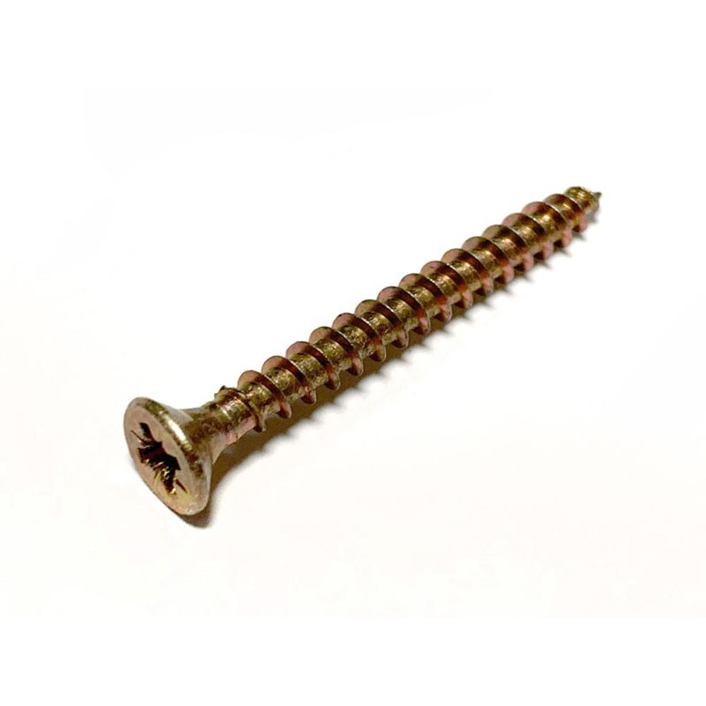Kép 2/3 - FACSAVAR REISSER 4,5x45mm ACÉL, SÁRGÍTOTT, TÖVIGMENETES 500db/doboz