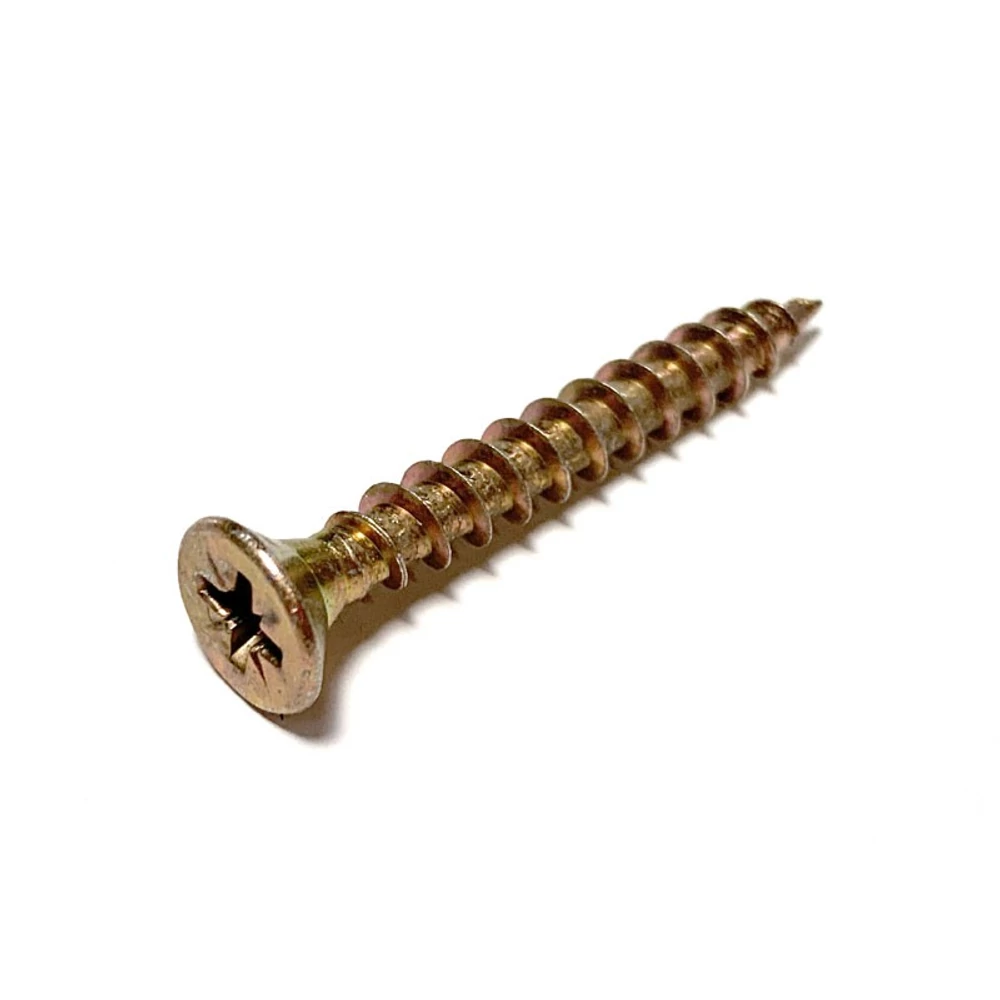 Kép 2/3 - FACSAVAR REISSER 5x40mm ACÉL, SÁRGÍTOTT, TÖVIGMENETES 500db/doboz