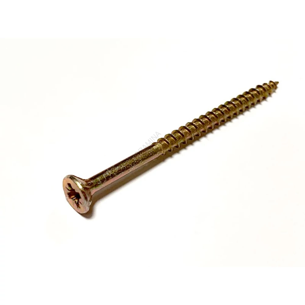 Kép 2/3 - FACSAVAR REISSER 4x60mm ACÉL, SÁRGÍTOTT, RÉSZMENETES 500db/doboz