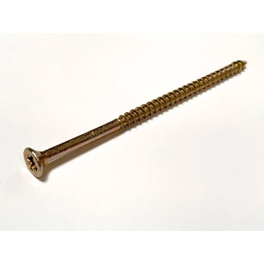 Kép 2/3 - FACSAVAR REISSER 4x80mm ACÉL, SÁRGÍTOTT, RÉSZMENETES 200db/doboz