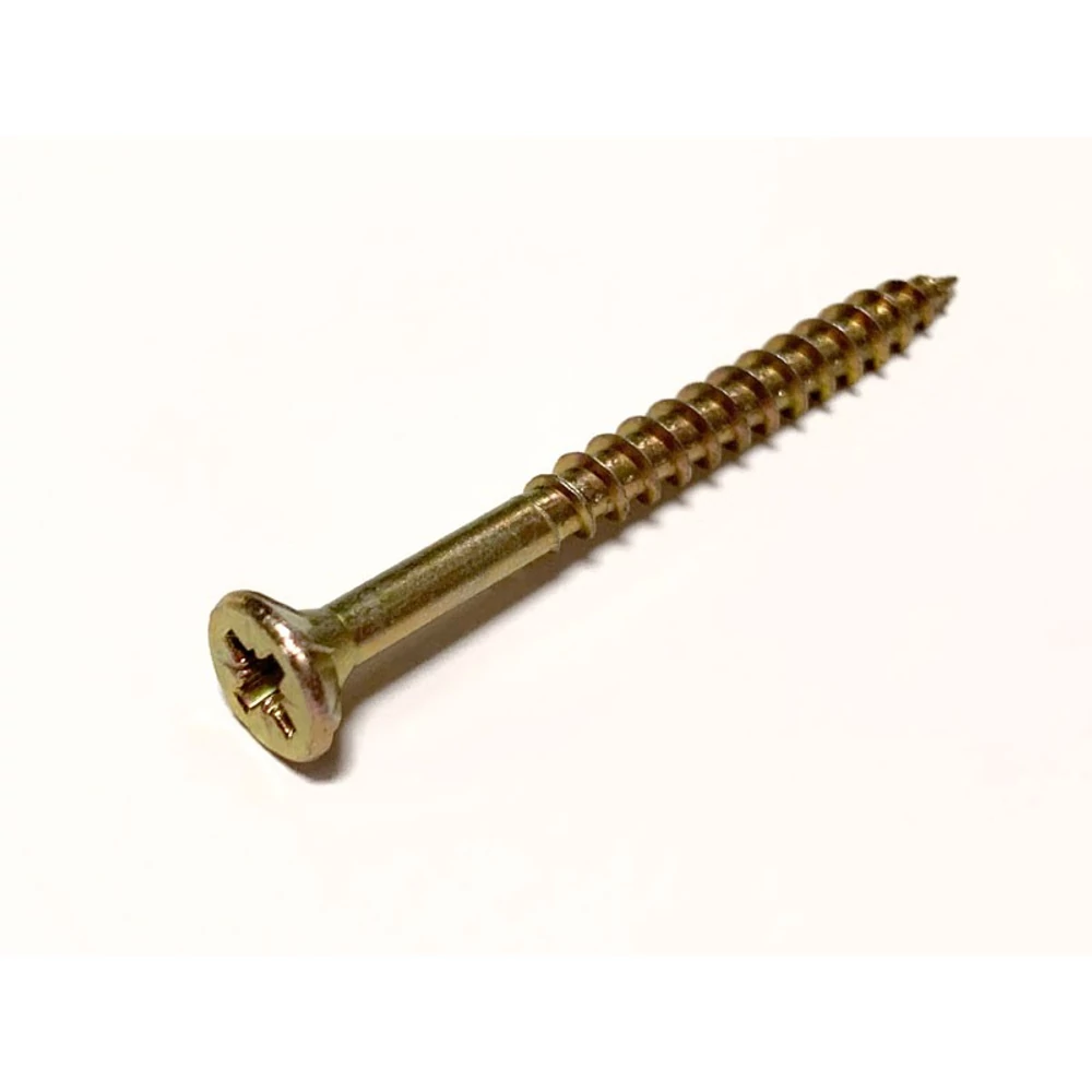 Kép 2/3 - FACSAVAR REISSER 4,5x50mm ACÉL, SÁRGÍTOTT, RÉSZMENETES 500db/doboz