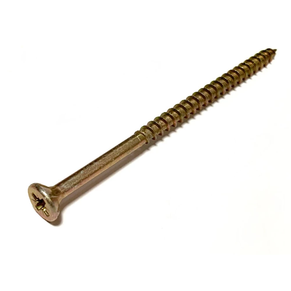 Kép 2/3 - FACSAVAR REISSER 4,5x80mm ACÉL, SÁRGÍTOTT, RÉSZMENETES 200db/doboz