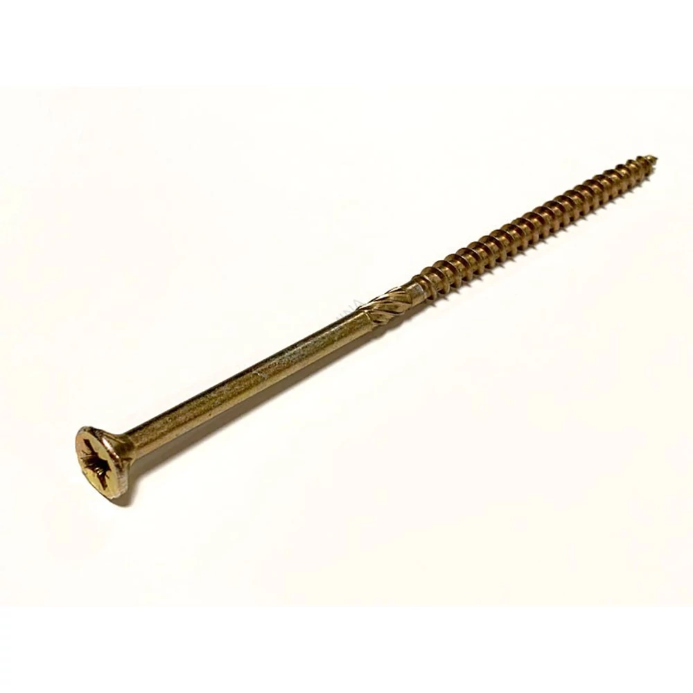 Kép 2/3 - FACSAVAR REISSER 6x140mm ACÉL, SÁRGÍTOTT, RÉSZMENETES 100db/doboz