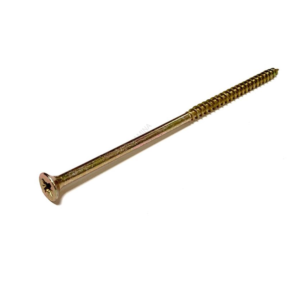 Kép 2/3 - FACSAVAR REISSER 6x150mm ACÉL, SÁRGÍTOTT, RÉSZMENETES 100db/doboz