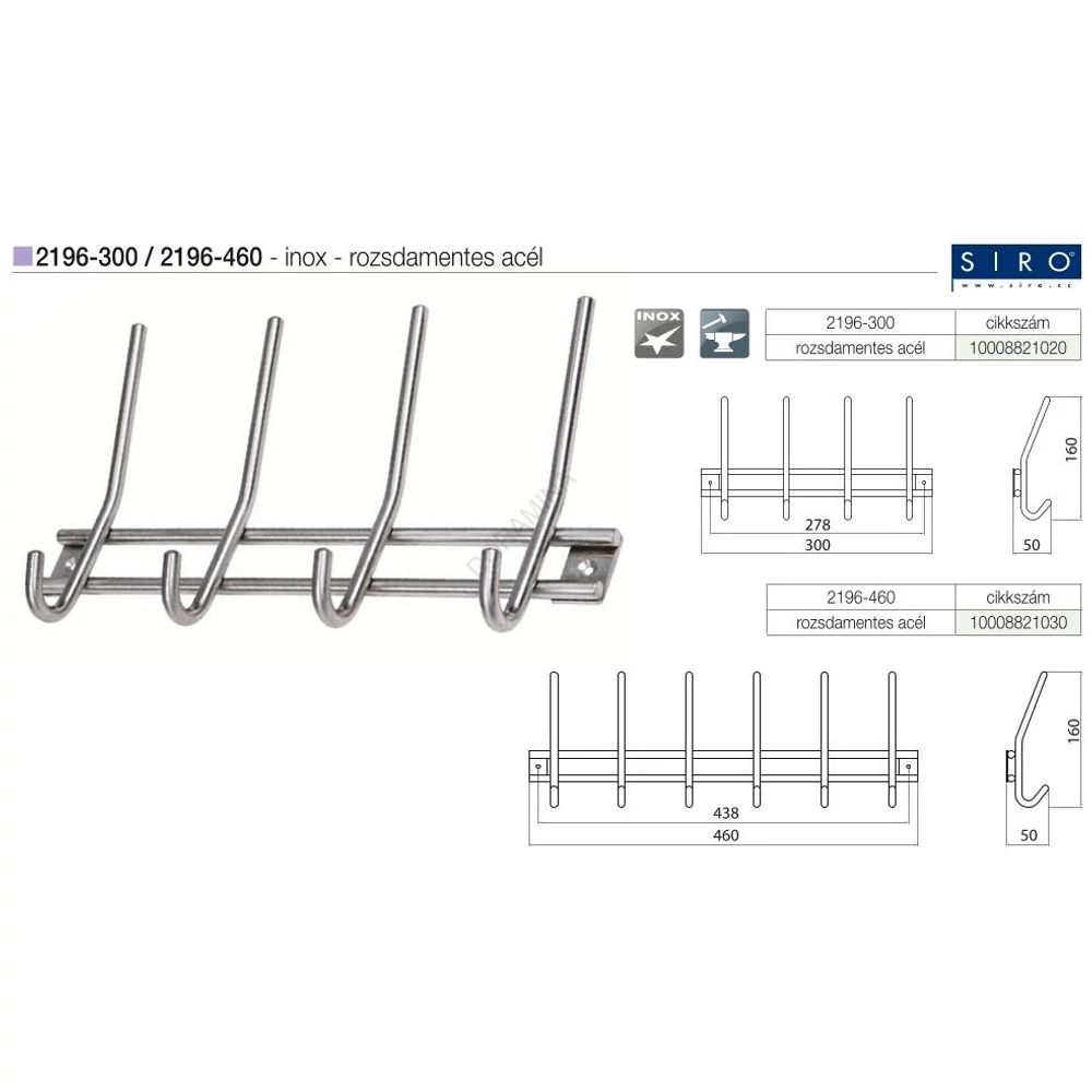 Kép 2/2 - FOGAS 2196-300 N1V1E . ACÉL