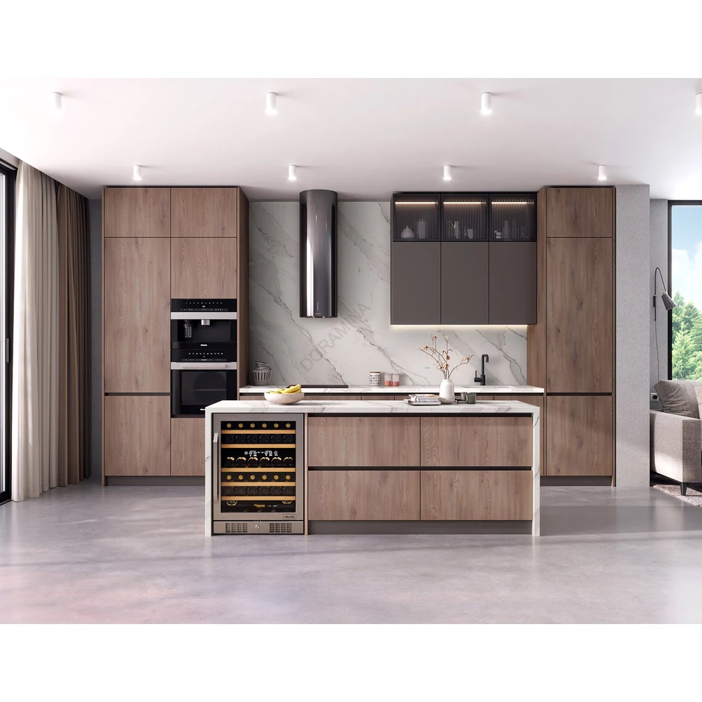 Kép 2/2 - MUNKALAP KRONO K551SU  CALACATTA MÁRVÁNY 4100x635x38 mm  EGYENES ÉLZÁRT!  IKEA konyhákhoz