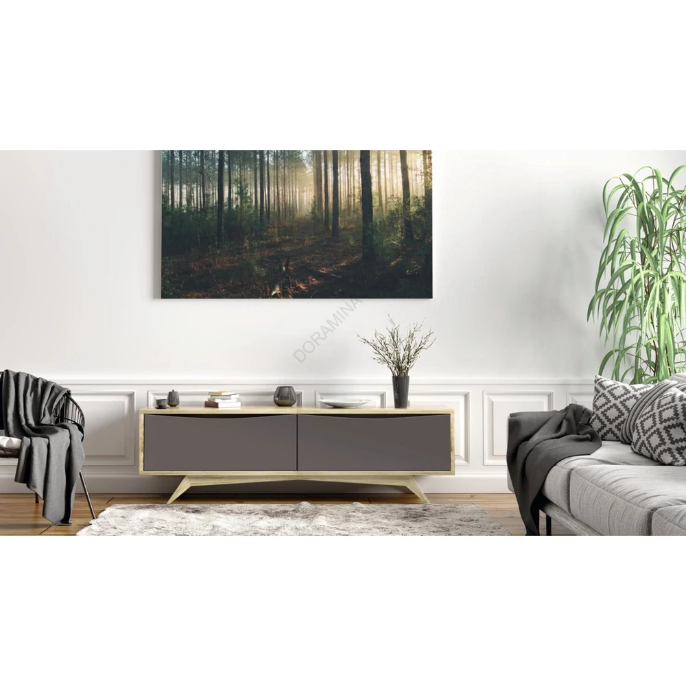 Kép 2/3 - KAINDL 2162OF/MN MATT GRAFIT táblás MDF lap Optifaced laminált 2800x2070x19mm