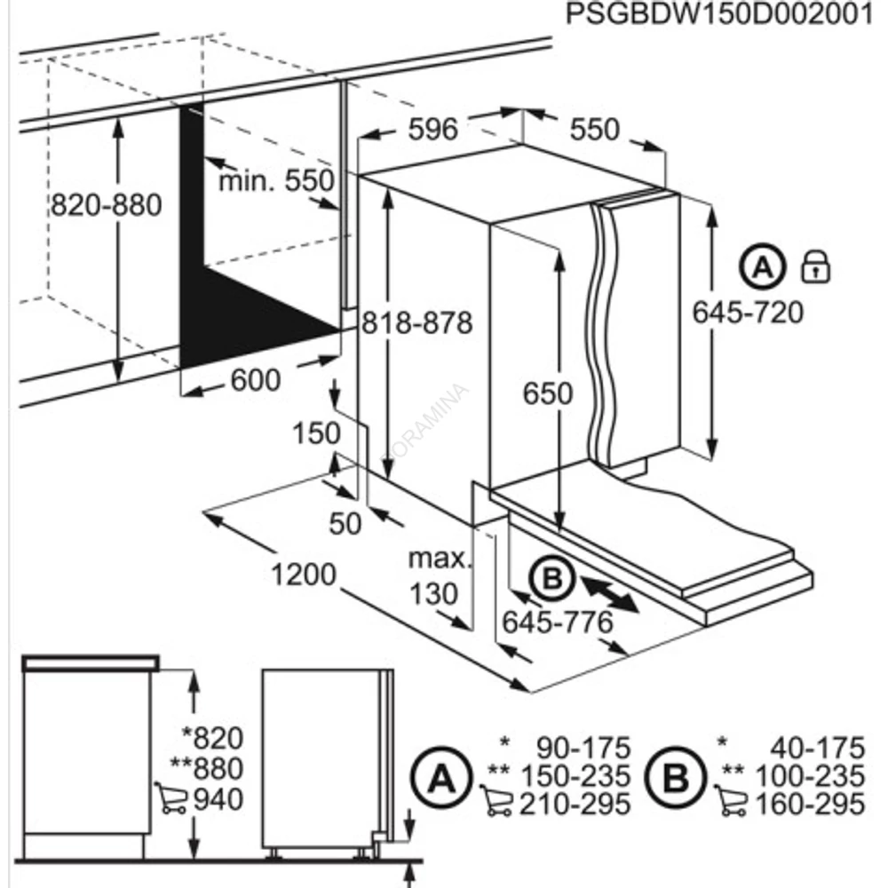 Kép 6/6 - Electrolux EEM48320L Beépíthető mosogatógép 60 cm