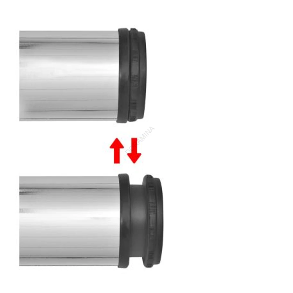 Kép 2/3 - ASZTALLÁB 33112 870mm átm:60mm ALUMÍNIUM