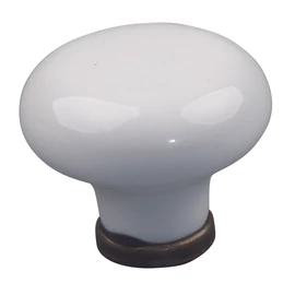 TULIP gomb Sara óarany/porcelán bézs