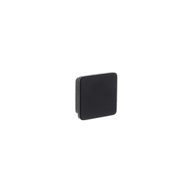 TULIP Gomb Square fekete+csavar