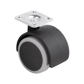 Strong Castors Kerék puha futófelülettel, átmérő 50, szürke, kerék talppal