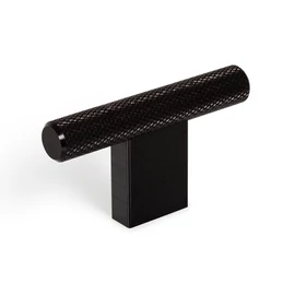 Fogantyú  Viefe GRAF2 gomb, 60mm, fém, csiszolt fekete