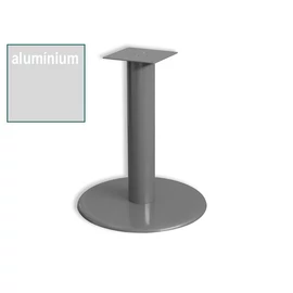 BISZTRÓ ASZTALLÁB MFMT02.FH CSÖ:120mm, LAP: 250X250, TALP: ALUMÍNIUM