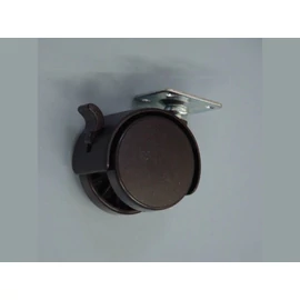 BELTÉRI BÚTORGÖRGŐ 9613 FÉKEZŐS TALPAS 50mm  40kg FEKETE