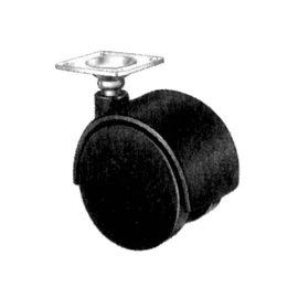 BELTÉRI BÚTORGÖRGŐ 9695 TALPAS 40mm  30kg FEKETE