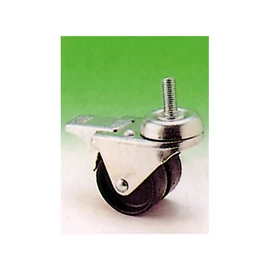 BELTÉRI BÚTORGÖRGŐ 032/N  FÉKEZŐS MENETES CSAPOS 50mm  60kg FEKETE