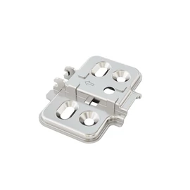 PÁNTALÁTÉT FDS C82 KLIPPES, 0 mm QUATTRO RÖGZÍTÉSES CSAVAR NÉLKÜL NIKKEL