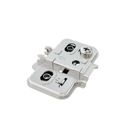 PÁNTALÁTÉT FDS C82 KLIPPES EXCENTERES, 0 mm CSAVARRAL NIKKEL