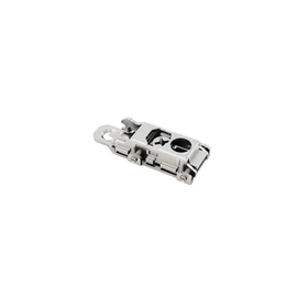 PÁNTALÁTÉT FDS C82 KLIPPES EGYENES EXCENTERES, 0 mm CSAVAR NÉLKÜL NIKKEL