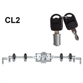 CL BÚTORZÁR 760-CL2 FORGÓRÚDZÁR 76x37mm +2m RÚD NIKKEL