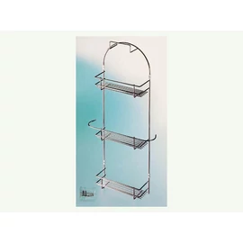 FÜRDŐSZOBAI TÁROLÓ PAS03 TAKARITÓESZK TARTÓ 385×825×105 mm KRÓM
