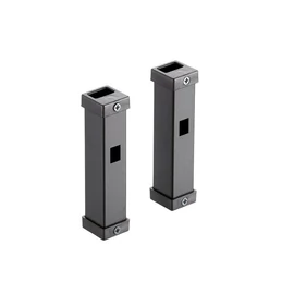BELSŐ FÉMRÁCS PC01 KOSÁR FELFOGATÓ VASALAT 125×25×25 mm ANTRACIT