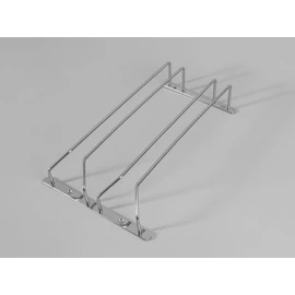 KÜLSŐ FÉMRÁCS H604B TALPASPOHÁR TARTÓ 2 RÉSZES 205x70x340 mm KRÓM