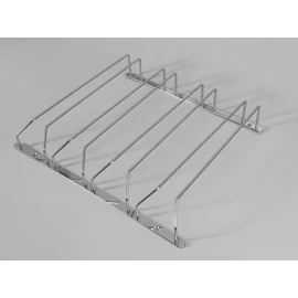 KÜLSŐ FÉMRÁCS H604D TALPASPOHÁR TARTÓ 4 RÉSZES 420x70x332 mm KRÓM