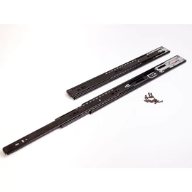 GOLYÓS FIÓKCSÚSZÓ HOME BOX HB45 COMFORT PO BLACK 45mm PUSH-OPEN 550mm TEHERB.:35kg FEKETE