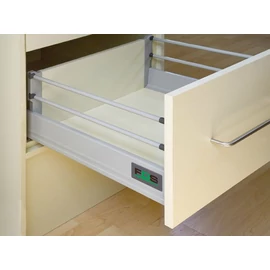 FDS DUPLAFALÚ FÉM FIÓKOLDAL FDS-DF D 300mm MAGASÍTOTT, 40kg SZÜRKE
