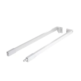 SLIM DUPLAFALÚ FIÓKOLDAL OLDALMAGASÍTÓ RÚD 450mm FEHÉR