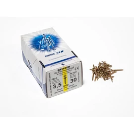 FACSAVAR REISSER 3,5x30mm ACÉL, SÁRGÍTOTT, TÖVIGMENETES 1000db/doboz