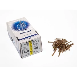 FACSAVAR REISSER 4x45mm ACÉL, SÁRGÍTOTT, TÖVIGMENETES 500db/doboz