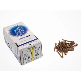 FACSAVAR REISSER 4,5x45mm ACÉL, SÁRGÍTOTT, TÖVIGMENETES 500db/doboz