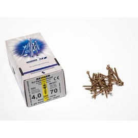FACSAVAR REISSER 4x70mm ACÉL, SÁRGÍTOTT, RÉSZMENETES 200db/doboz