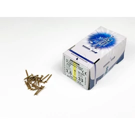 FACSAVAR REISSER 3,5x33mm TORX,  ACÉL, SÁRGÍTOTT, TÖVIGMENETES 1000db/doboz