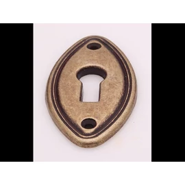 BÚTORFOGANTYÚ 969-46 KULCSCÍM 46x23 ANTIKOLT BRONZ